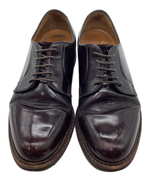 Jalan Sriwijaya（ジャランスリウァヤ）Jalan Sriwijaya (ジャランスリウァヤ) プレーントゥシューズ ブラウン サイズ:8の古着・服飾アイテム