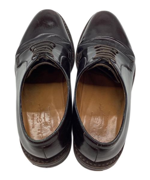 Jalan Sriwijaya（ジャランスリウァヤ）Jalan Sriwijaya (ジャランスリウァヤ) プレーントゥシューズ ブラウン サイズ:8の古着・服飾アイテム