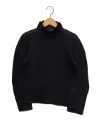 ISSEY MIYAKEイッセイミヤケ）の古着「ハイネックカットソー」｜ブラック
