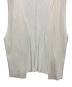 中古・古着 PLEATS PLEASE (プリーツプリーズ) ノースリーブカーディガン ホワイト サイズ:3：7000円