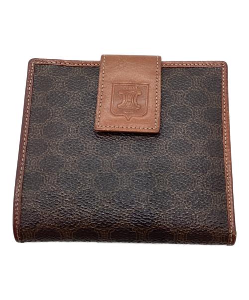 CELINE（セリーヌ）CELINE (セリーヌ) 2つ折り財布 ブラウンの古着・服飾アイテム