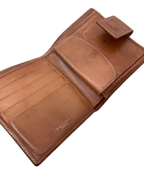 CELINE（セリーヌ）CELINE (セリーヌ) 2つ折り財布 ブラウンの古着・服飾アイテム