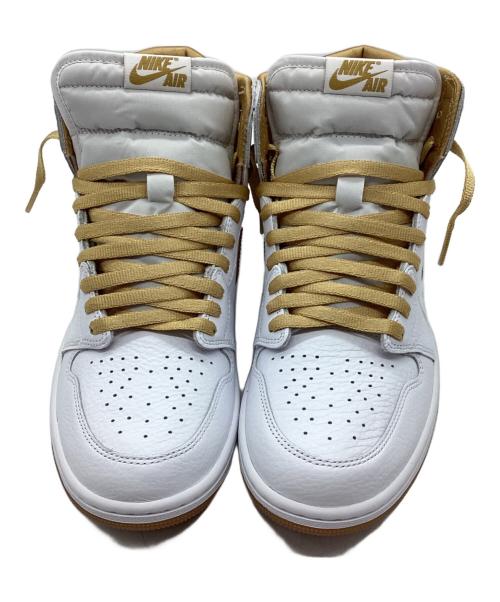 NIKE（ナイキ）NIKE (ナイキ) スニーカー ホワイト×ゴールド サイズ:27.5の古着・服飾アイテム