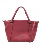 COACHコーチ）の古着「2WAYバッグ」｜ピンク