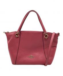 COACH（コーチ）の古着「2WAYバッグ」｜ピンク