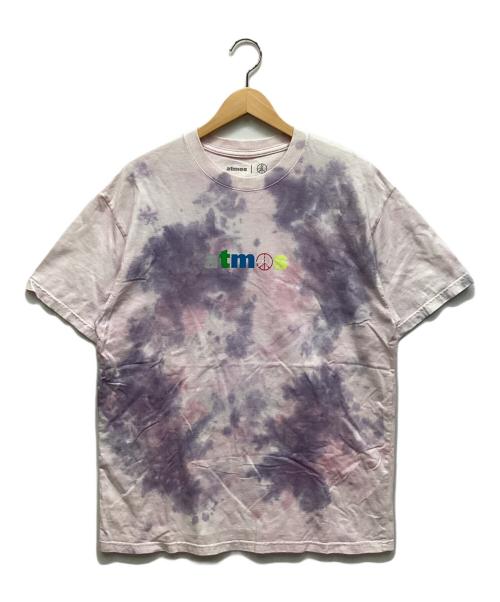 ATMOS（アトモス）ATMOS (アトモス) TIE DYE TEE バイオレット サイズ:Lの古着・服飾アイテム