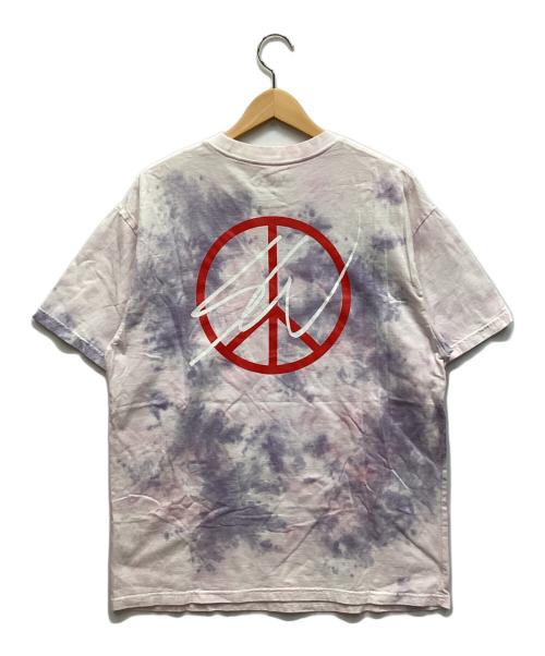 ATMOS（アトモス）ATMOS (アトモス) TIE DYE TEE バイオレット サイズ:Lの古着・服飾アイテム