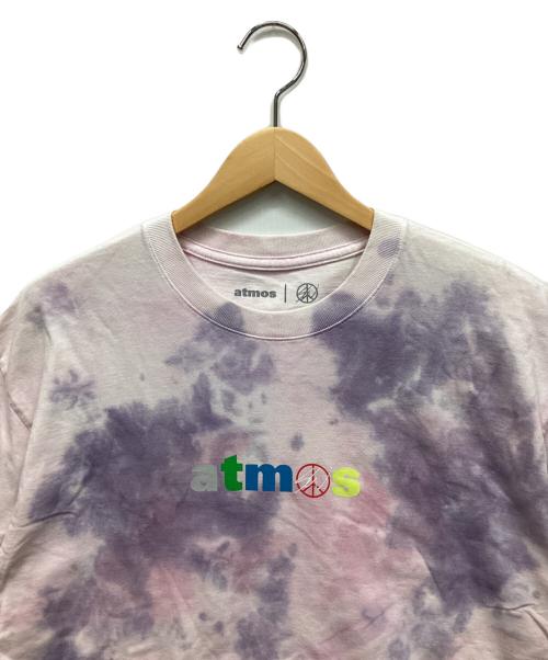 ATMOS（アトモス）ATMOS (アトモス) TIE DYE TEE バイオレット サイズ:Lの古着・服飾アイテム