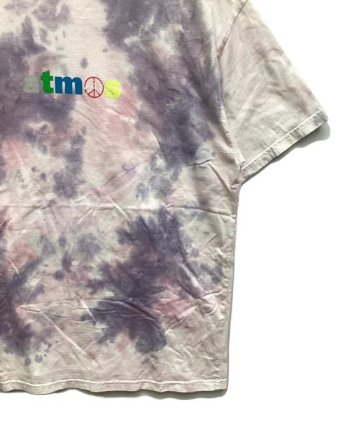 ATMOS（アトモス）ATMOS (アトモス) TIE DYE TEE バイオレット サイズ:Lの古着・服飾アイテム