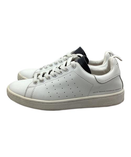 MAISON MAVERICK PRESENTS（メゾンマーベリック プレゼンツ）MAISON MAVERICK PRESENTS (メゾンマーベリック プレゼンツ) スニーカー ホワイト サイズ:23.5の古着・服飾アイテム