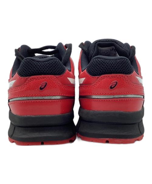 asics（アシックス）asics (アシックス) 安全靴 レッド×ブラック サイズ:25.5の古着・服飾アイテム