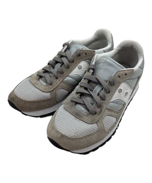 SAUCONY（サッカニー）SAUCONY (サッカニー) スニーカー グレー×ベージュ サイズ:24の古着・服飾アイテム