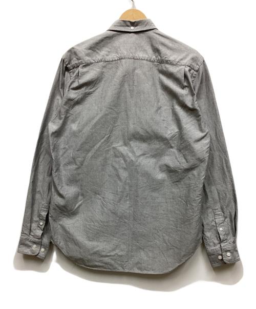 GOD SELECTION XXX（ゴッドセレクショントリプルエックス）GOD SELECTION XXX (ゴッドセレクショントリプルエックス) ボタンダウンシャツ グレー サイズ:Mの古着・服飾アイテム