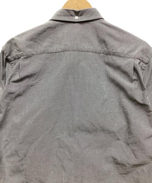 GOD SELECTION XXX（ゴッドセレクショントリプルエックス）GOD SELECTION XXX (ゴッドセレクショントリプルエックス) ボタンダウンシャツ グレー サイズ:Mの古着・服飾アイテム