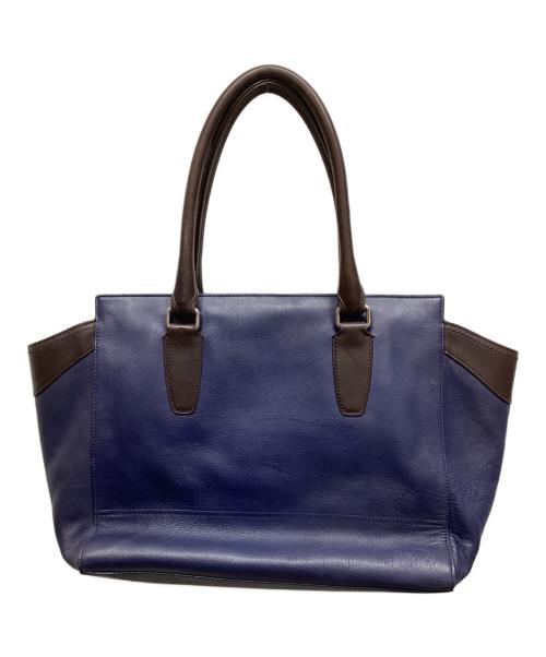 COACH（コーチ）COACH (コーチ) トートバッグ ネイビー×ピンクの古着・服飾アイテム