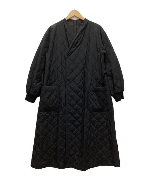 plantation（プランテーション）plantation (プランテーション) キルティングコート ブラック サイズ:Mの古着・服飾アイテム