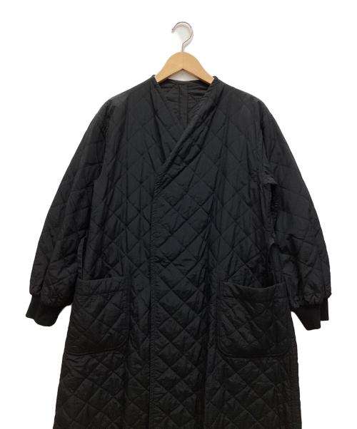 plantation（プランテーション）plantation (プランテーション) キルティングコート ブラック サイズ:Mの古着・服飾アイテム