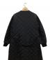 中古・古着 plantation (プランテーション) キルティングコート ブラック サイズ:M：9000円