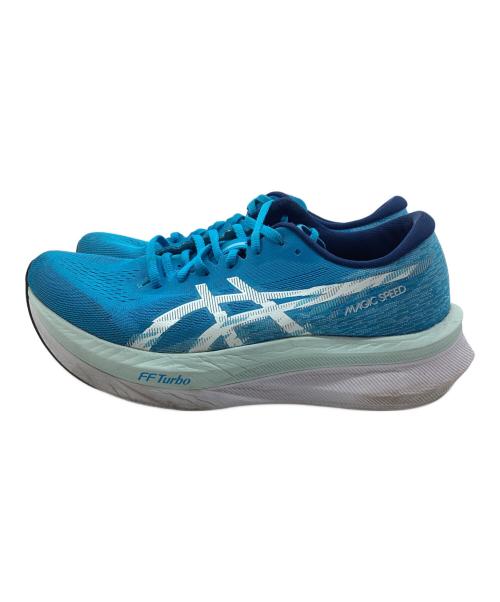 asics（アシックス）asics (アシックス) ランニングシューズ ブルー サイズ:27.5の古着・服飾アイテム