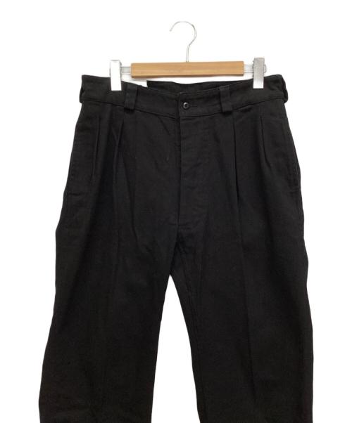 waiper（ワイパー）waiper (ワイパー) タックパンツ ブラック サイズ:34の古着・服飾アイテム