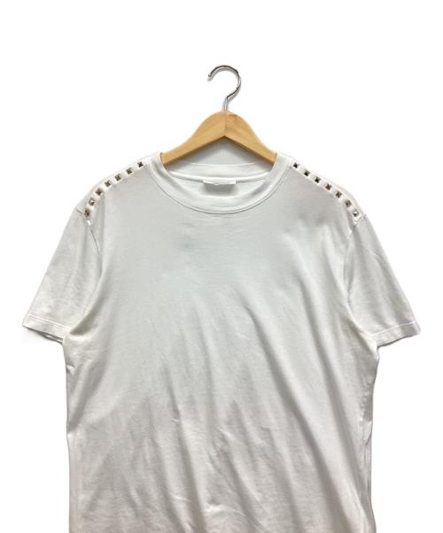 VALENTINO（ヴァレンティノ）VALENTINO (ヴァレンティノ) カットソー ホワイト サイズ:Mの古着・服飾アイテム