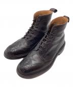 Tricker'sトリッカーズ）の古着「ウィングチップブーツ」｜ブラウン