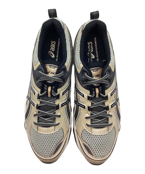 asics（アシックス）asics (アシックス) スニーカー ベージュ×ブラック サイズ:30.5の古着・服飾アイテム