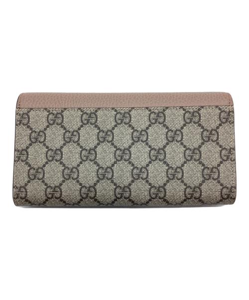 GUCCI（グッチ）GUCCI (グッチ) 長財布 ピンクベージュの古着・服飾アイテム