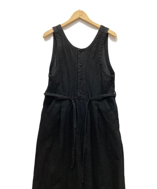 GRANDMA MAMA DAUGHTER（グランマママドーター）GRANDMA MAMA DAUGHTER (グランマママドーター) オーバーオール ブラックの古着・服飾アイテム