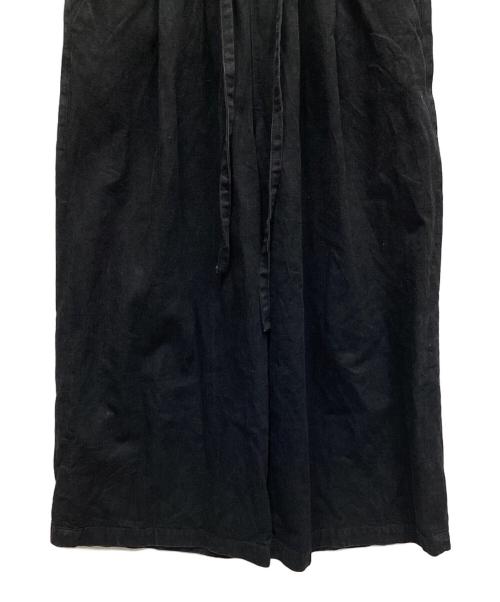 GRANDMA MAMA DAUGHTER（グランマママドーター）GRANDMA MAMA DAUGHTER (グランマママドーター) オーバーオール ブラックの古着・服飾アイテム