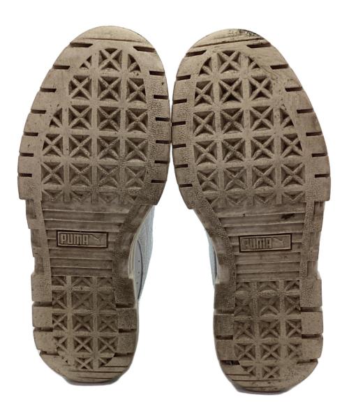 PUMA（プーマ）PUMA (プーマ) スニーカー ホワイト×ベージュ サイズ:22.5の古着・服飾アイテム