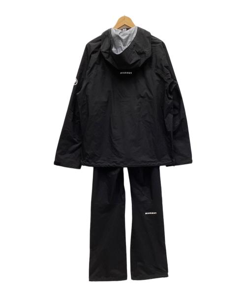 MAMMUT（マムート）MAMMUT (マムート) レインスーツ ブラック サイズ:M 未使用品の古着・服飾アイテム