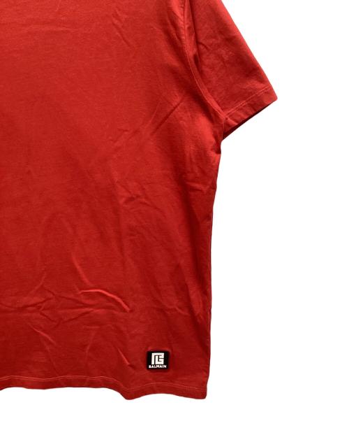 BALMAIN（バルマン）BALMAIN (バルマン) Tシャツ レッド サイズ:Sの古着・服飾アイテム