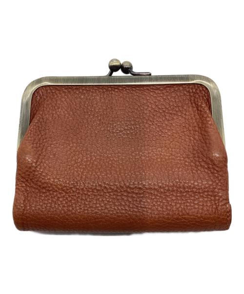 土屋鞄（ツチヤカバン）土屋鞄 (ツチヤカバン) がま口財布 ブラウンの古着・服飾アイテム