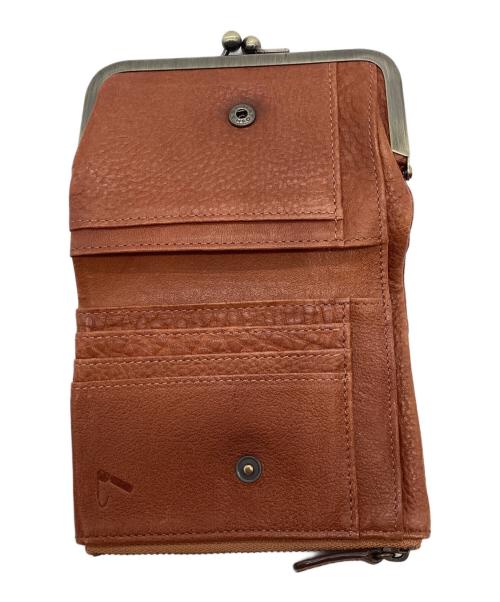 土屋鞄（ツチヤカバン）土屋鞄 (ツチヤカバン) がま口財布 ブラウンの古着・服飾アイテム