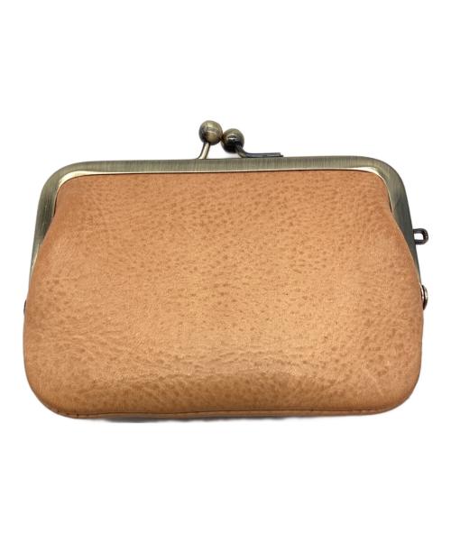 zun leb design（ヅン レブ デザイン）zun leb design (ヅン レブ デザイン) がま口コインケース キャメルの古着・服飾アイテム