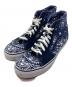 VANS（バンズ）の古着「ハイカットスニーカー」｜ネイビー