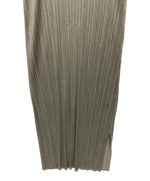 PLEATS PLEASE（プリーツプリーズ）PLEATS PLEASE (プリーツプリーズ) ノースリーブワンピース グレー サイズ:2の古着・服飾アイテム