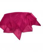 me ISSEY MIYAKEミーイッセイ ミヤケ）の古着「ストール」｜ショッキングピンク