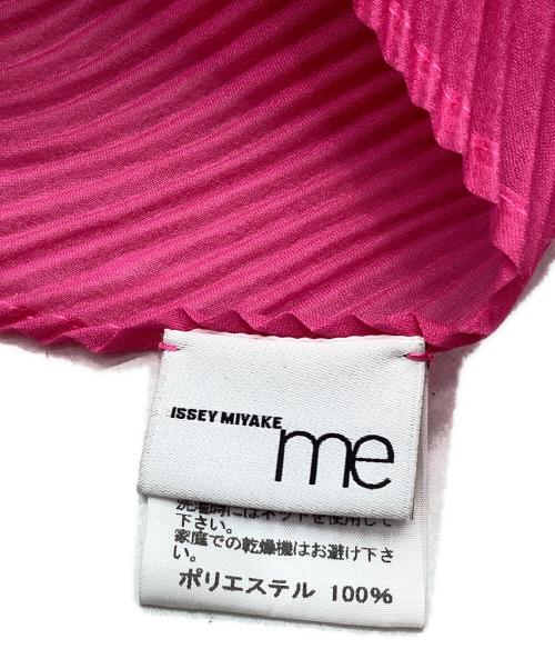 me ISSEY MIYAKE（ミーイッセイ ミヤケ）me ISSEY MIYAKE (ミーイッセイ ミヤケ) ストール ショッキングピンクの古着・服飾アイテム