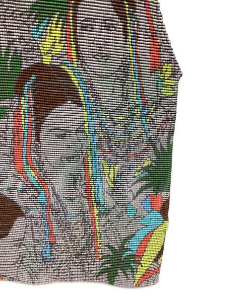 me ISSEY MIYAKE（ミーイッセイ ミヤケ）me ISSEY MIYAKE (ミーイッセイ ミヤケ) ノースリーブカットソー グレー サイズ:表記なしの古着・服飾アイテム