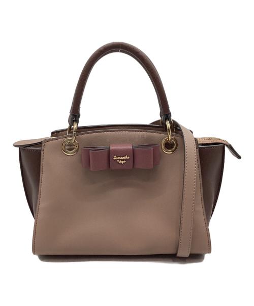 Samantha Vega（サマンサベガ）Samantha Vega (サマンサベガ) 2WAYショルダーバッグ ブラウンの古着・服飾アイテム