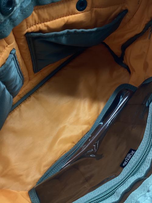 PORTER GIRL（ポーターガール）PORTER GIRL (ポーターガール) ハンドバッグ グレーの古着・服飾アイテム