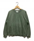 blurhms ROOTSTOCKブラームスルーツストック）の古着「スウェット」｜ライトグリーン