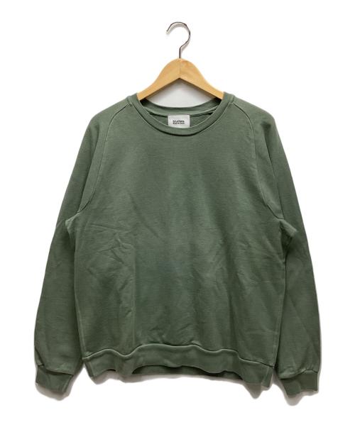 blurhms ROOTSTOCK（ブラームスルーツストック）blurhms ROOTSTOCK (ブラームスルーツストック) スウェット ライトグリーン サイズ:表記なしの古着・服飾アイテム