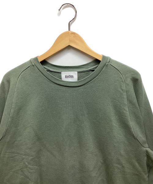 blurhms ROOTSTOCK（ブラームスルーツストック）blurhms ROOTSTOCK (ブラームスルーツストック) スウェット ライトグリーン サイズ:表記なしの古着・服飾アイテム