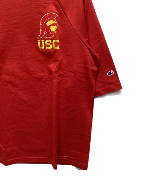 Champion（チャンピオン）Champion (チャンピオン) Tシャツ レッド サイズ:M 未使用品の古着・服飾アイテム
