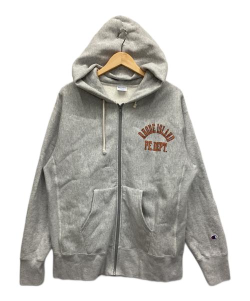 Champion（チャンピオン）Champion (チャンピオン) ジップパーカー グレー サイズ:XLの古着・服飾アイテム