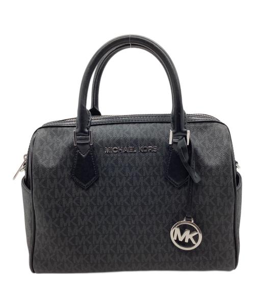 MICHAEL KORS（マイケル・コース）MICHAEL KORS (マイケルコース) ボストンバッグ ブラックの古着・服飾アイテム