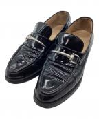 GUCCIグッチ）の古着「ビットローファー」｜ブラック